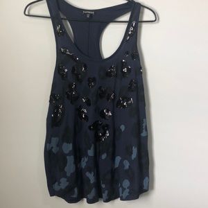 Sequin tank top
